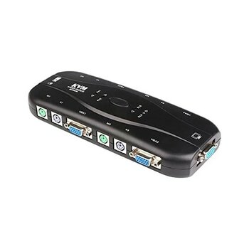NY Home 4 Port Kvm Switch 4 Port Ps2 Kvm Switch