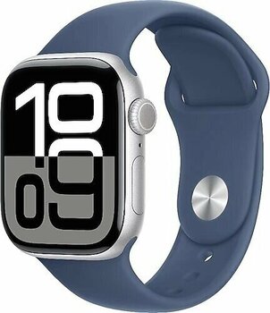 Apple Watch Series 10 GPS 42 mm Spor Kordon Gümüş Akıllı Saat