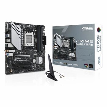 Asus Prime B650m-A Wifi Iı Ddr5 (7600Mhz)Oc M.2 Vga/Hdmı/Dp Pcıe 4.0 Am5 Matx Anakart