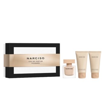 Narciso Rodriguez Poudree Edp 50 Ml + Body Lotion 50 Ml + Shower Gel 50 Ml
