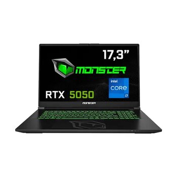 Monster Abra A7 V16.2.3 i7-13700HX 16GB RAM 500GB SSD RTX 5050 Windows 11 Home 17.3 inç Oyun Bilgisayarı