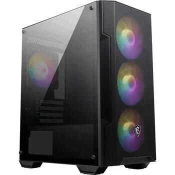 MSI MAG Forge M100A 500 W ARGB Fanlı Micro ATX Oyuncu Kasası