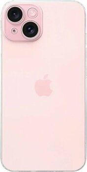 Iphone Uyumlu 15 Kapak Kamera Korumalı Süper Silikon Şeffaf Kılıf Şeffaf