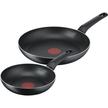 Tefal B55690 Titanyum 1X SimpleCook 2'li Tava Seti 20/26 cm - 2100126824