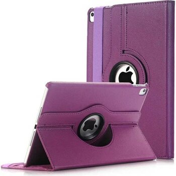 Case World Dönebilen Stantlı Mor Apple iPad 2 Tablet Kılıfı