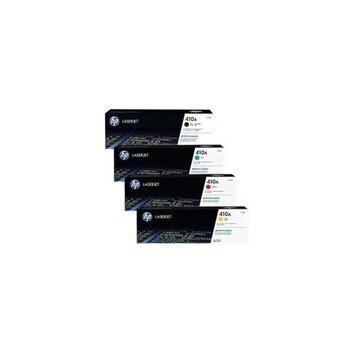 HP 410A CF410A-CF411A-CF412A-CF413A M452dn Orjinal Toner 4'lü Set