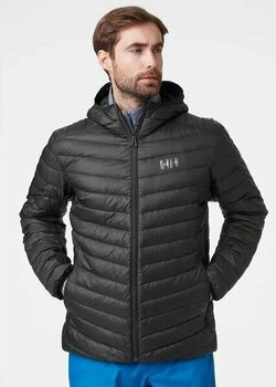 Helly Hansen Verglas Kapişonlu Down insulator Erkek Siyah Mont 63005-990 - Black - L