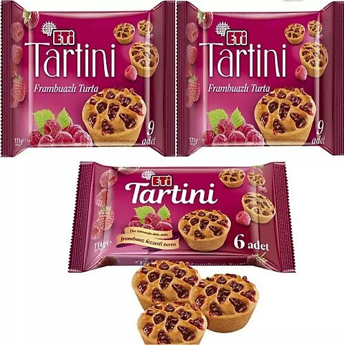 Eti 3 Adet Tartini Turta (171gr)