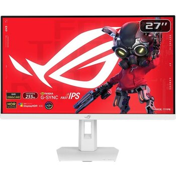 Asus Rog Strix XG27ACMES-W 27 Inç 255Hz 0.3ms 2k Qhd Adaptive Sync Fast IPS Pivot Gaming Monitör - 250 Hz