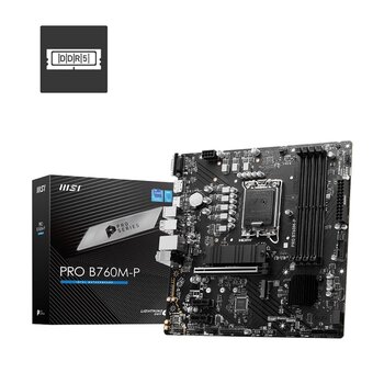 Msı Pro B760m-P Ddr5 6800Mhz(Oc) M.2 Hdmı Matx 1700P