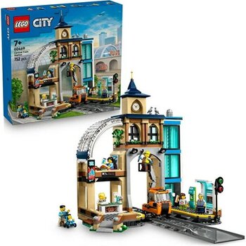 LEGO ® City Merkez Tren Istasyonu 60469 - 7+ Seven Çocuklar Için Yaratıcı Oyuncak Yapım Seti (752P)