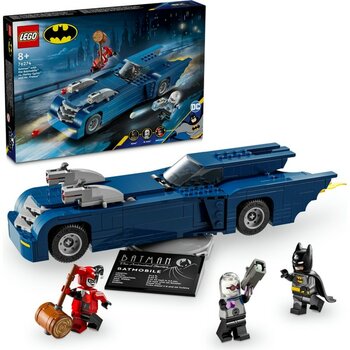 LEGO® DC Batman™ Batmobile™ ile Batman™, Harley Quinn™ ve Mr. Freeze™’e Karşı 76274 - 8+  Model Yapım Seti (435 P)