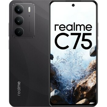 Realme C75 8/512 Storm Black 5G Destekli Hızlı Mobil Bağlantı ile Yüksek Performans - Siyah - 512 GB