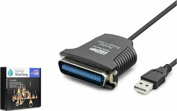 Hadron Hdx7526 Usb Paralel Lpt Prınter Kablo 80cm Siyah