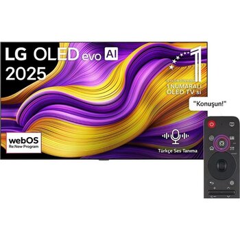 LG OLED77G55 77'' 195 Ekran Uydu Alıcılı 4K Ultra HD Smart webOS OLED Evo TV - 77