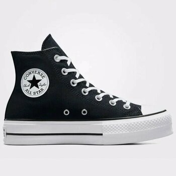 Converse Chuck Taylor All Star Platform Canvas Siyah/Beyaz 44.5 Günlük Sneaker Ayakkabı