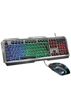 Trust GXT 845 Tural Combo Tr Gamer Mouse ve Klavye Set
