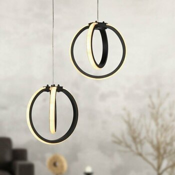 Begüsa Sezen 2'li Avize Siyah - 2