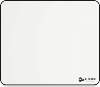 Glorious Large Kaymaz Taban Dikişli Gaming Mousepad 11×13'' – Beyaz