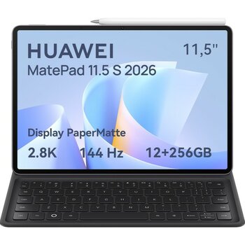 Huawei Matepad 11.5 S 2026 12+256 Ag [ıt Versiyonu] Klavye ve M-Pencil Pro ile - Siyah