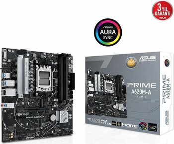 Asus A620m-A-Csm AMD A620 Micro ATX Masaüstü Anakart