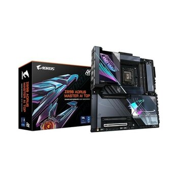 Gigabyte Gıgabyte Z890 Aorus Master Aı Top Anakart - Intel Core Ultra (Seri 2) Cpu'ları, 20+1+2 Fazlı Vrm'yi, 9500 Mhz'e Kadar Ddr5 (Oc), Pcıe 5.0 ...