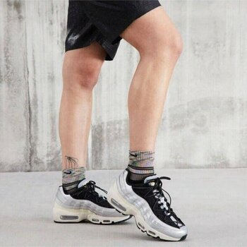 Nike Air Max 95 Gri Bağcıklı 38 Yürüyüş & Koşu Ayakkabısı