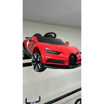 Bugatti 12 Volt Akülü Araba - Kırmızı
