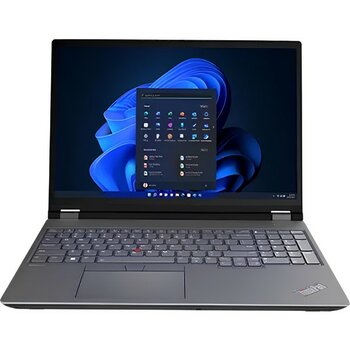 Lenovo Thinkpad P16 Gen 2 I9 13980HX 128 GB Ram 2 Tb SSD Arc Pro A30M 16" Wuxga W11 Pro Ingilizce Klavye - Siyah