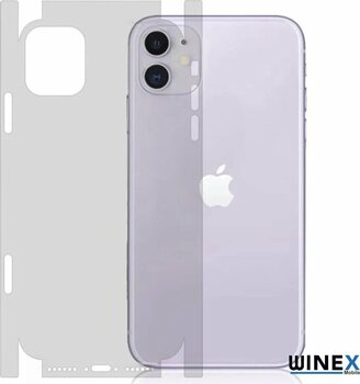 İphone 11 Ön-Arka Komple Mat Darbe Emici Hd Koruyucu Kaplama