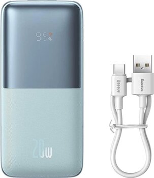 Baseus 10K Mah Bipow Pro Power Bank-Mavi