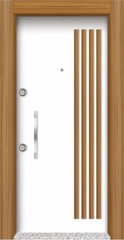 MONO ÇELİK KAPI Mn-1010 Sağ 200 cm Çelik Kapı