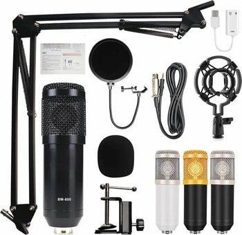 Fortrek BM800 Kablolu Siyah Mikrofon