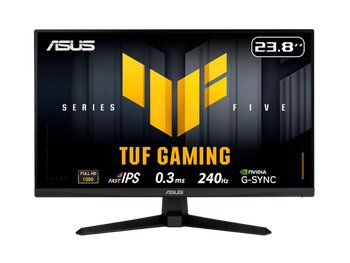 Asus Tuf Gaming Vg249Qm5A 23.8 Fast Ips 1920X1080 0.3 Ms 240Hz Dp Hdmi Hoparlör Vesa Srgb Oyuncu Monitörü Siyah