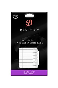Walker Tape Beautify Pro-Flex II Hair Extension - Bant Kaynak Bandı (4 cm x 0,8 cm) 120 Adet