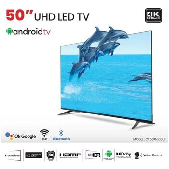 Conti CT50AN200U 50" 4K UHD Frameless Android TV