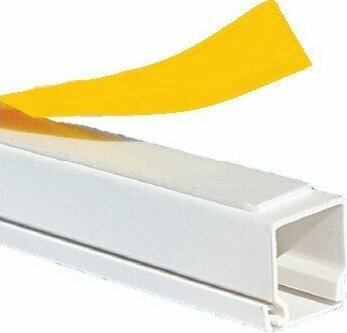 Mutlusan Yapışkanlı Kablo Kanalı 12 x 12 mm 18 M