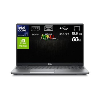 Dell Precision 3591 Xctop3591emea-01 Ultra 7 155h 24 Gb 512 Gb Ssd Rtxa500 Ssd 15.6" W11p Dizüstü Bilgisayar