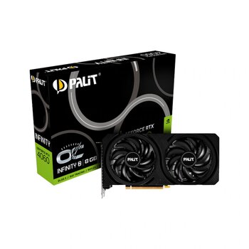 Palit Nvidia Rtx4060 Infınıty Dual Oc 8 Gb 128 Bi̇t Gddr6 Ekran Kart (ne64060s19p1-1070l)