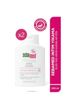 Sebamed Intım Yıkama Jeli - Hassas Ciltler Dış Genıtal Bolge Temizleyici Intım Bakım Ürünü 200 ML Set -2 Adet