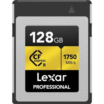 Lexar 128GB LCXEXPR128G-RNENG Cf-Exp Professional Cfexpress Type-B Kart Up To 1750MB/S Okuma 1500MB/S Yazm Hafıza Kartı