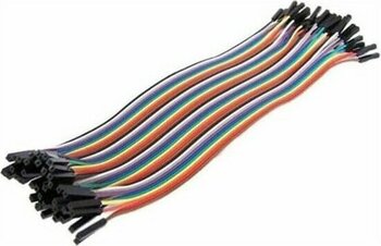 40 Adet Dişi-Dişi Jumper Kablo 10 cm