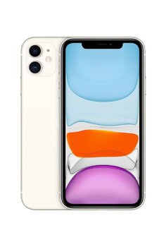 Yenilenmiş Apple Iphone 11 128gb Beyaz Cgrade