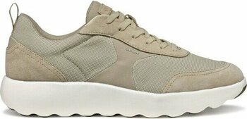 Geox Erkek Bej U Xtors D - Mesh + Suede Bağcıklı Süet Deri Sneaker U55LFD01422C5004 - 42