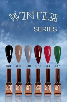 Qnail Professional Uno Kış Serisi Kalıcı Oje Seti 6 Renk 10ML
