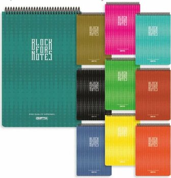 Gıpta Block For Notes A4 100 Yaprak Kareli Spiralli Bloknot
