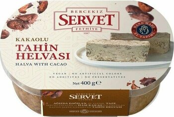 Servet Kakaolu Tahin Helvası 400 gr - 1 Adet
