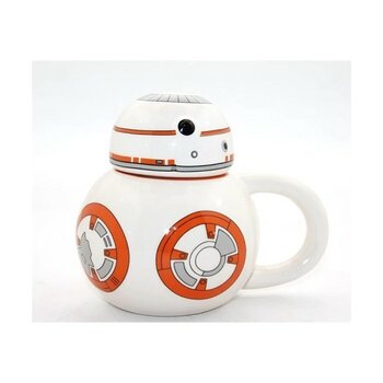 MiraLive Porselen Star Wars Kupa Bardak Bb-8 Tasarımlı - Renkli - 1