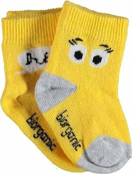 Bibaby Biorganic Hi Kız 2'li Sarı 6–12 Ay Çorap