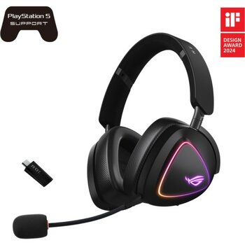 Asus Rog Delta Iı Siyah Kablosuz Gaming Kulaklık
